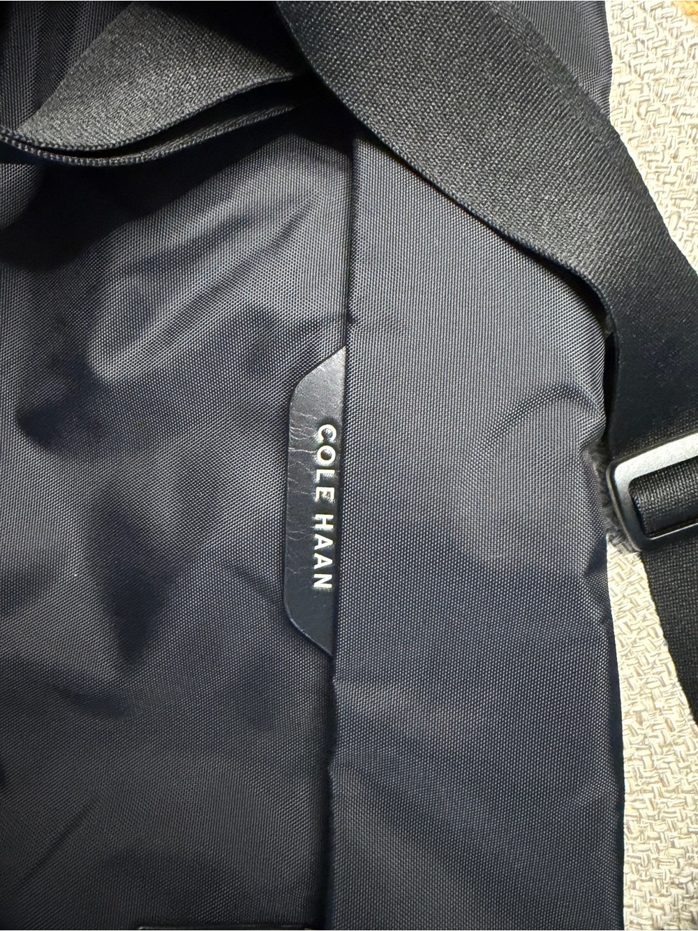 Cole Haan Black Men's Jacket with Subtle Logo Accent